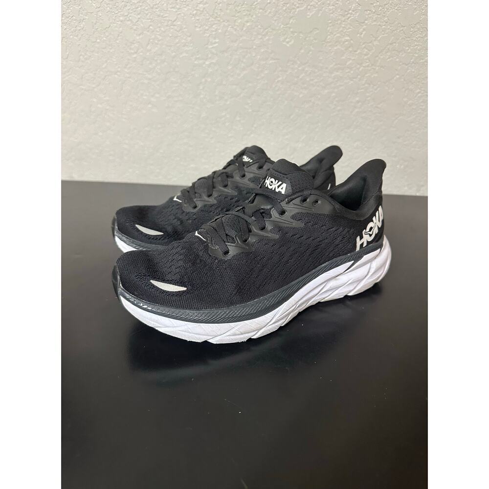 Hoka Clifton 8 Running Shoe Women 8  Walking Comfort Daily Streetwear Neutral